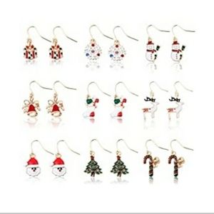 Christmas earrings